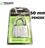 TEKIRO Gembok Pendek 50 mm Padlock Short 50mm Pager Sepeda ZAF245