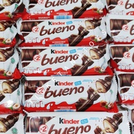 ️Kinder Bueno exp March 2026 1 box contains 30 pcs Kinderbueno Chocolate Milk Biscuits Wafer Chocola