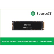 Crucial P5 Plus 500GB 3D NAND NVMe PCIe M.2 SSD | P/N: CT500P5PSSD8 - 5 Years Local Limited Warranty