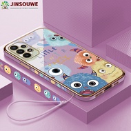 (Có dây buộc) Ốp điện thoại di động jinsouwe cho Samsung Galaxy A23 samsunga23 galaxya23 Ốp điện tho