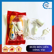 Phích cắm đuôi đèn liền công tắc SOPOKA