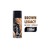 Posh Men Body Spray Brown Legacy 150 Ml