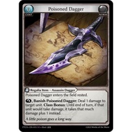 Grand Archive TCG - Poisoned Dagger (SR)(Foil) - Fractured Crown