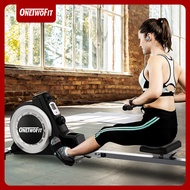 OneTwoFit Air Rowing Machine เครื่องออกกำลังกายแบบกรรเชียงบก ปรับความต้านทานได้ 100 กก น้ำหนักความจุ