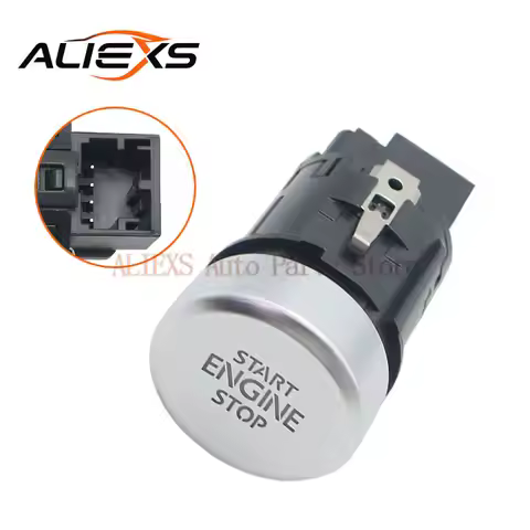 5G1959839 New Engine White Light Start Stop Button Switch for VW Golf 7 7.5 GTI GTD e-Golf MK7 GTE R