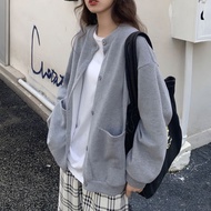 UNGU JN Cardigan - CARDIGAN BIG Size (S - 6XL) Jacket Cardi BASIC CUTE Simple Korean Ulzzang Fashion