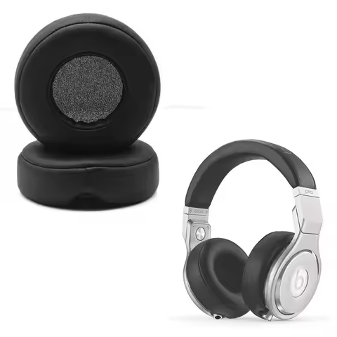 Replacement Earpads For Monster For Beats By Dr. Dre Pro Detox Headphone Ear Pads Memory Foam Protei