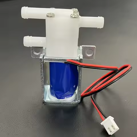 Micro Electric Solenoid Air Water Valve DC 6V 12V 24V 2-Position 3-Way N/O N/C Mini Electromagnetic 