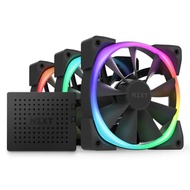 Nzxt Aer RGB 2 120mm Triple Pack Black (3x120mm+RGB Fan Controller)