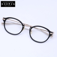 Four Nines M-38 9001 鈦金屬近視鏡鏡片，波士頓框眼鏡架，47□21 134 [二手]