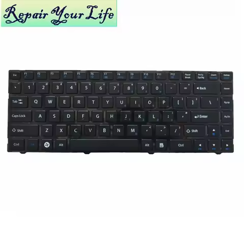 US English Keyboard For Pegatron B14Y B34FD For Clevo W540 W740 W540EU W740EU W740SU MP-11P53US-528 