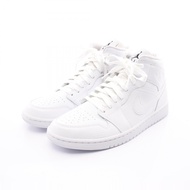 [Used] Nike AIR JORDAN 1 MID Sneakers, Python Embossed, BQ6472-110, Leather Sneakers, Unisex, Used A