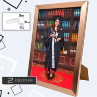 Fiber Wood 4R 10R 12R A4 A3 Photo Frame | Picture Frame | Premium Quality | Rose Gold Photo Frame | 