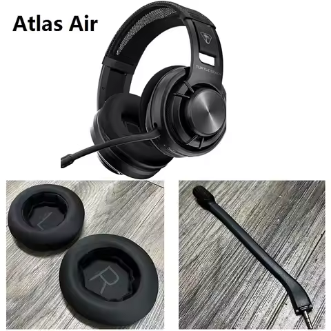 Original Spare parts for Turtle Beach Atlas Air Headphones Replacement Earmuffs Ear pillow headset M