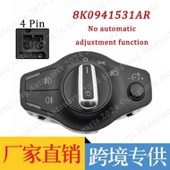 Headlight switch suitable for Audi Q5 A4L B8 09-18Style 8K0941531AS 8K0941531AR