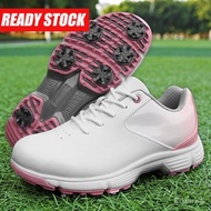 2023 hot sale professional golf shoes men outdoor anti-skid quick lacing golf spikes breathable sneakers waterproof luxury shoes 761O