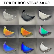 Atlas 4.0 Helmet Visor For RUROC ATLAS 3.0 4.0 Motorcycle Helmets Visor Goggles Plating Si
