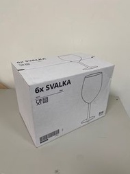 IKEA 紅酒杯 玻璃杯 六件裝