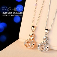 925 Silver High Quality Platinum D Color Moissanite Necklace Womens Smart Necklace Light Luxury Clav