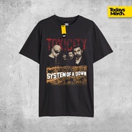 System of T-Shirt a down SOAD Cotton 24s (Thick Material) Todays Merch