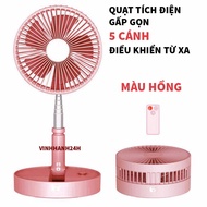 QUẠT TÍCH ĐIỆN – KÉO CAO - GẤP GỌN - PIN 7200MAH SỬ DỤNG TỪ 5 - 20 GIỜ