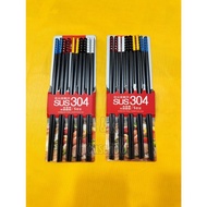 Sus 304 Stainless steel black chopstick, special luxury chopstick