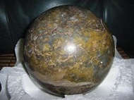 早年開採 天然老礦 五形女媧石 風水球 ~~ 罕見的漂亮化石球 埋地千萬年 出土見有緣 天然石紋形成 ~~