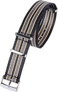 High Density Nylon Watch Strap For Omega 007 For Seamaster 300 20mm Canvas Watchband For Rolex Military Sport Bracelet For Tudor Wrist Band