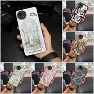 Oil Painting Butterfly Sharp AQUOS Wish5 Wish4 sense 10 8 9 R10 R9Pro Phone Case Shock-Resistant Pro