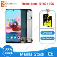 IPARTSEXPERT OLED LCD For Redmi Note 10 4G LCD Redmi Note 10S LCD Display Touch Screen With Frame