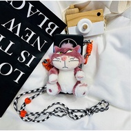 Cartoon Plush Doll Mobile Phone Back Clip Lanyard Mobile Phone Messenger Lanyard Mobile Phone Pendan