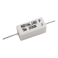 (แพ็ค2ตัว) Rกระเบื้อง 5W 5% Rตัวต้านทาน 75K/ 200K/100โอห์ม Resistor Ceramic 75K/200K/100โอห์มพร้อมส่