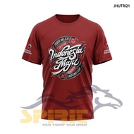 KATUN INDONESIAN INDEPENDENCE T-SHIRT 80TH DISTRO T-SHIRT AUGUST 17, 2025, SHORT-SLEEVED AUGUSTUS T-