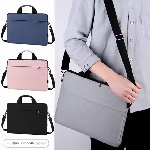 Fashion Ultra Thin Protective Pouch Shockproof Laptop Sleeve Case Notebook Cover Laptop Handbag Shou