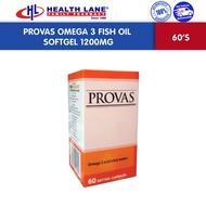 PROVAS OMEGA 3 FISH OIL SOFTGEL 1200MG (60'S)