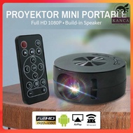 Luxuglow Mini Portable LCD Full HD 1080P Built-in Speaker Projector - YT200