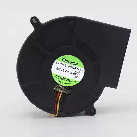 Original For Sunon 7CM blower built quasi 7530 12V 3.6W turbine fan PMB1275PNB1-AY+cooling fan