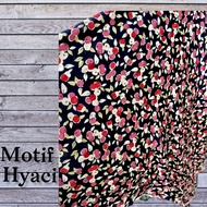 kain rayon viscose motif Hyaci