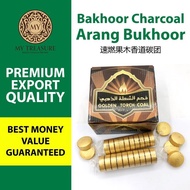 Golden Bakhoor Charcoal Charcoal Bukhoor Oud Agarwood Agarwood Coal Lumoswood (Earloop) (Earloop)