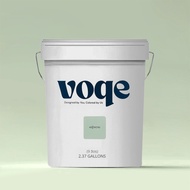 Voqe สีน้ำอะครีลิคแท้ 100% เฉดสีหญ้าหวาน 9 ลิตร สีทาบ้าน ทาอาคารพรีเมี่ยม เกรด15 ปี เนื้อสีเยอะ