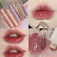 Mirror Moisturizing Lip Glaze Lip Gloss Nude Long Lasting Waterproof Llipstick Non-stick Cup Lip Tin