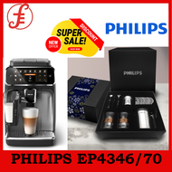 PHILIPS LatteGo Machine 4300 Series - EP4346/70 FREE Coffee Maker Gift Set