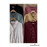 [CLEARANCE SALES] HELENA Plain Blouse Ready Stock