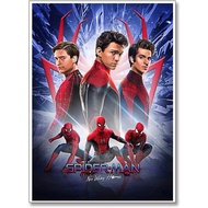Spiderman No Way Home Poster Artwork Spiderman Canvas Wall Art Super Hero Spider Man Poster Art Print Paitings Spiderman Movie Poster Wall Decor For B