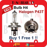 BUY 1 FREE 1  Light Bulb / Mentol Lampu FZ 150 Halogen: H4 12V / 35 / 35 YAMAHA FZ150