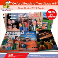 (In Stock) พร้อมส่ง หนังสือเด็กภาษาอังกฤษ Oxford Reading Tree stage 6-9 เนื้อเรื่องใหม่ จำนวน 24 Books New Stories