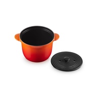 หม้อหุงข้าวเหล็กหล่อ+inner lid ขนาด 18cm Rice Pot + Stoneware Inner Lid 18cm