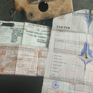 DOKUMEN SATRIA LUMBA ASLI BIRU KENNY ROBERT 2003 TEMBUS FAKTUR