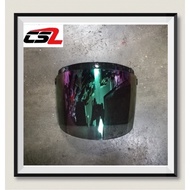 CS2 HELMET VISOR-(RAINBOW)
