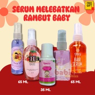 LITTLE HANA SERUM / SERUM MELEBATKAN RAMBUT BAYI DAN KANAK / MINYAK MELEBATKAN RAMBUT